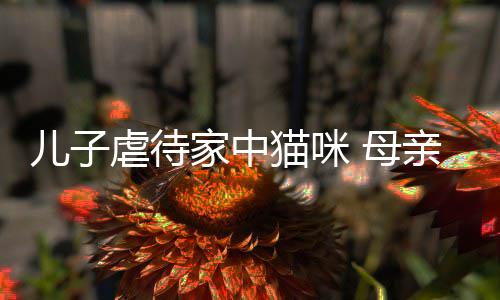 儿子猫咪 母他砸主机虐待亲便强迫烂P家中